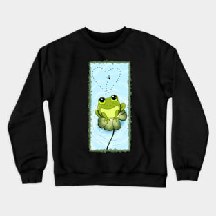 Cute Round Frog Crewneck Sweatshirt